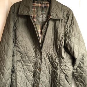 LL Bean Quilted Jacket